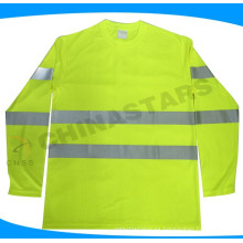 ANSI aprobó manga larga camisa de seguridad Clase 3
